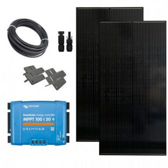 Solcellspaket sommarstuga 400W 12V