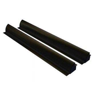 Spoilerfäste för solpanel Svart 670mm 2-pack